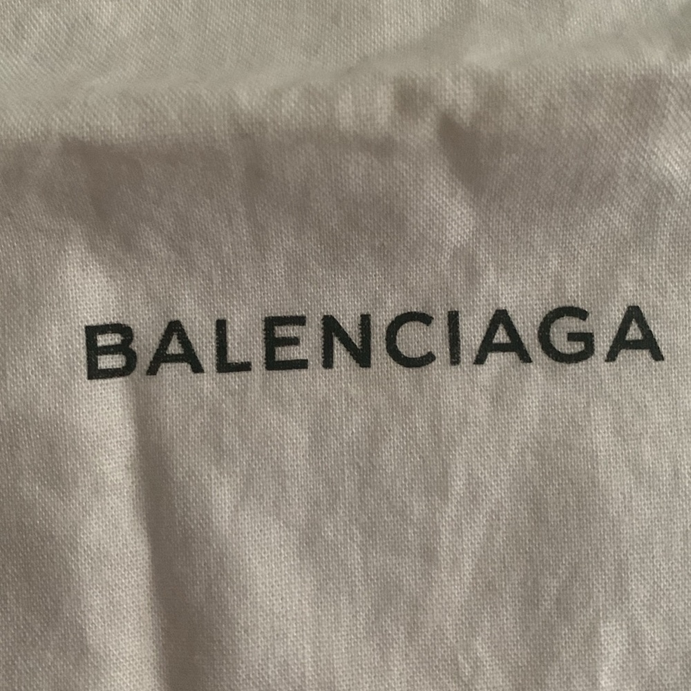 Balenciaga drawstring dustbag